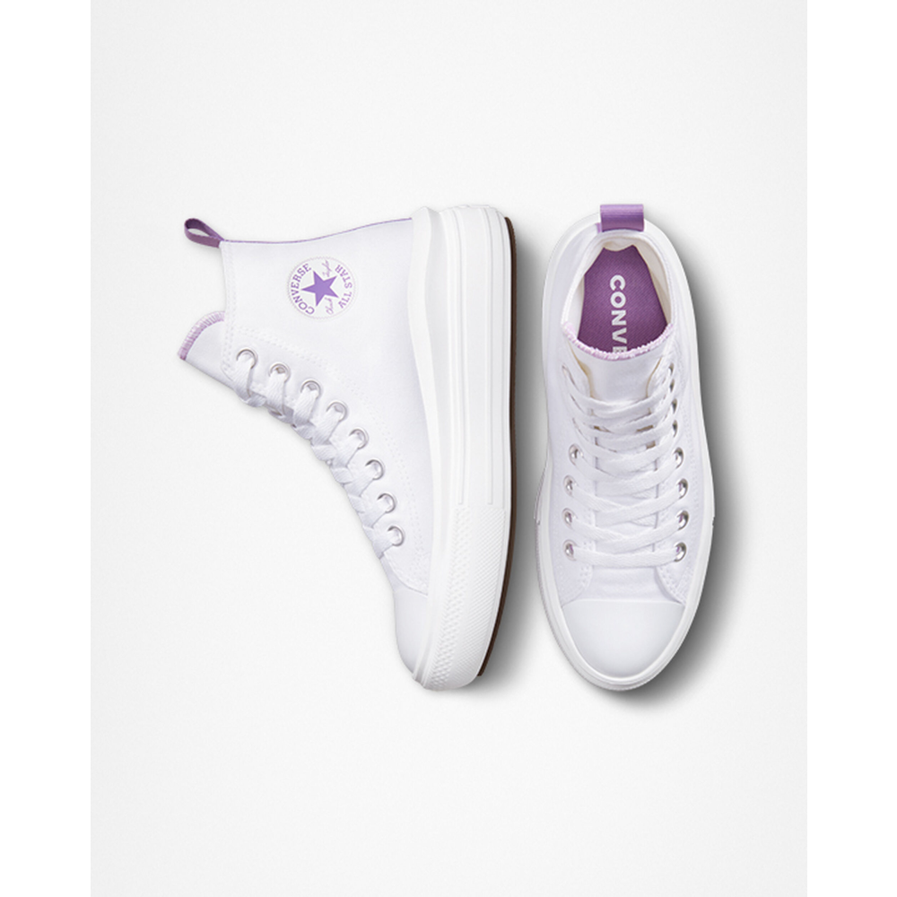 Converse Chuck Taylor All Star Move Platform A03667C / weiss