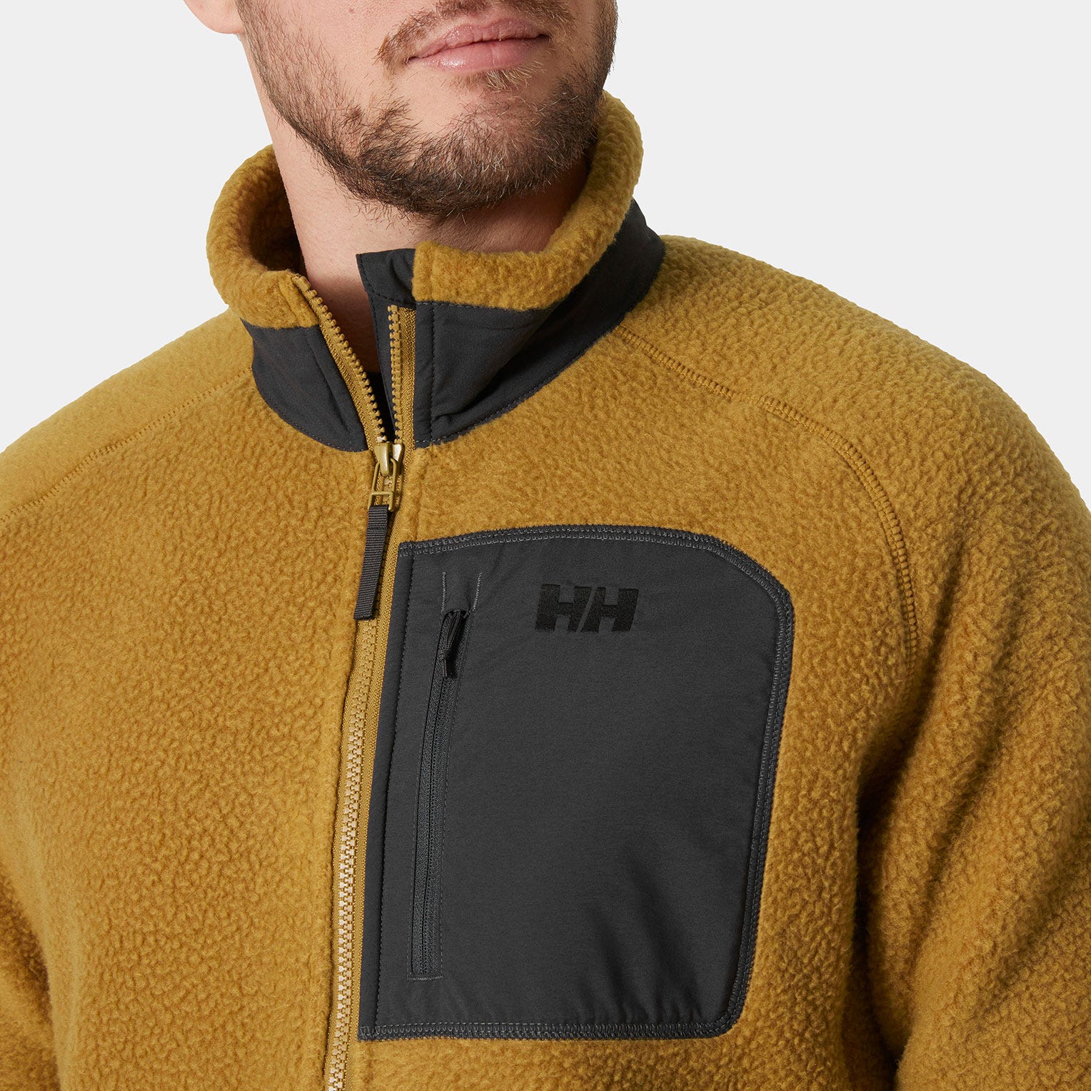 Men's Panorama Pile Fleece Block Jacket