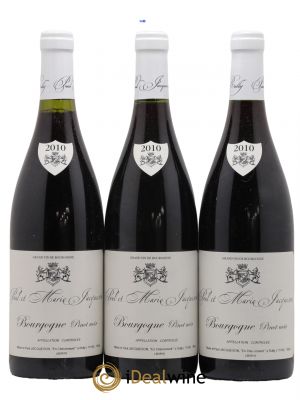 Bourgogne Paul & Marie Jacqueson  2010 - Lot de 3 Bouteilles