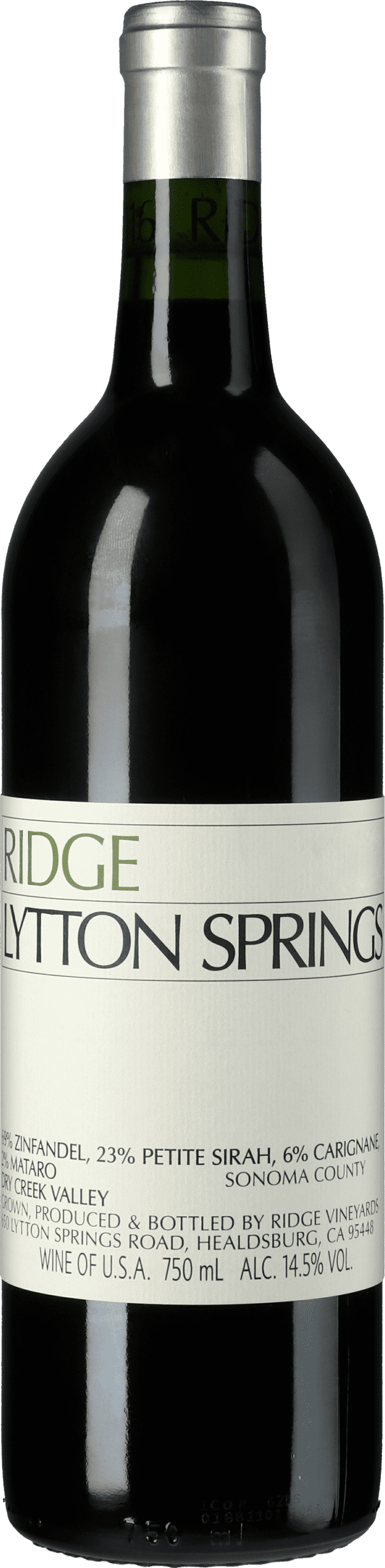 Ridge: Lytton Springs 2021