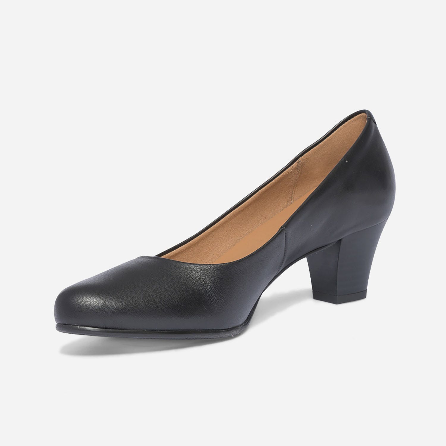 Escarpin ERAM FLEX noir en cuir