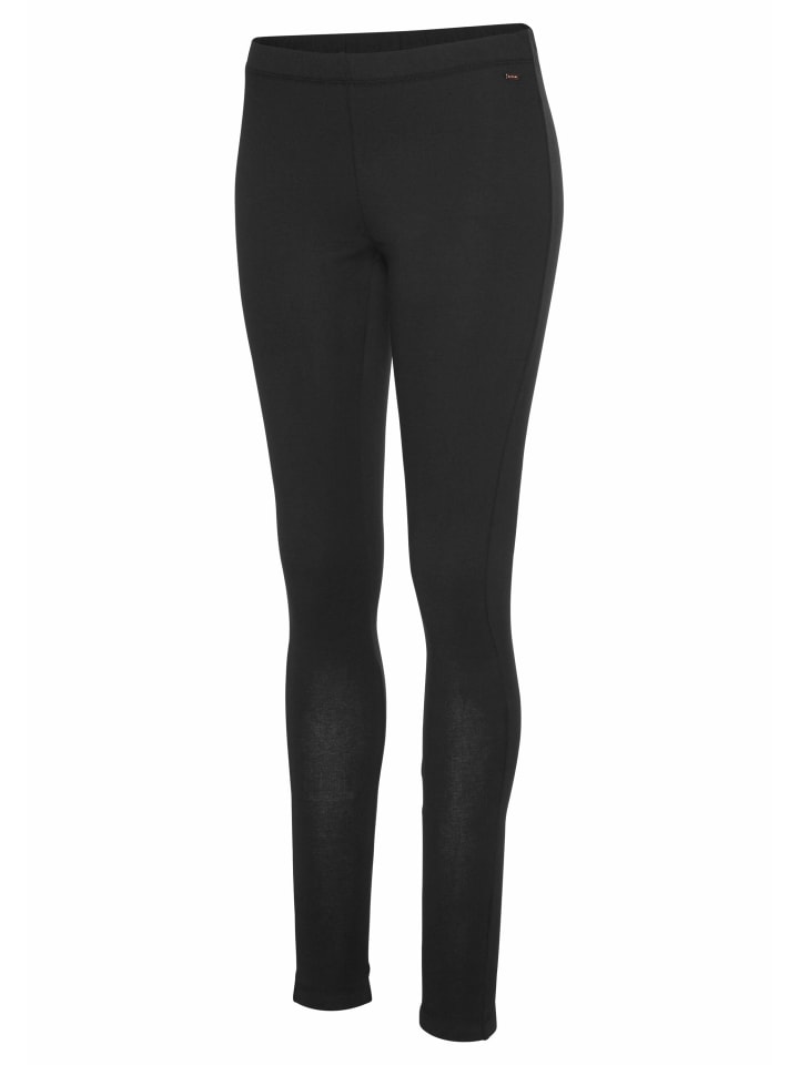 LASCANA Schlafhose in schwarz günstig kaufen