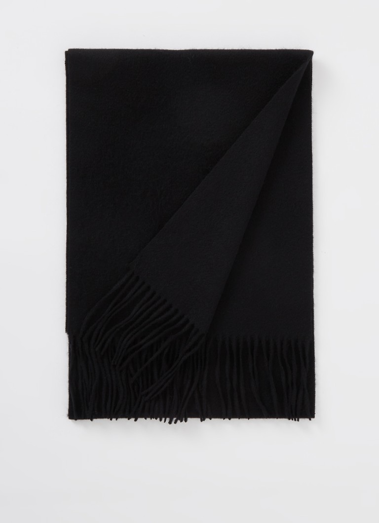 Sciarpa in lana Lyle & Scott con logo, 180 x 30 cm