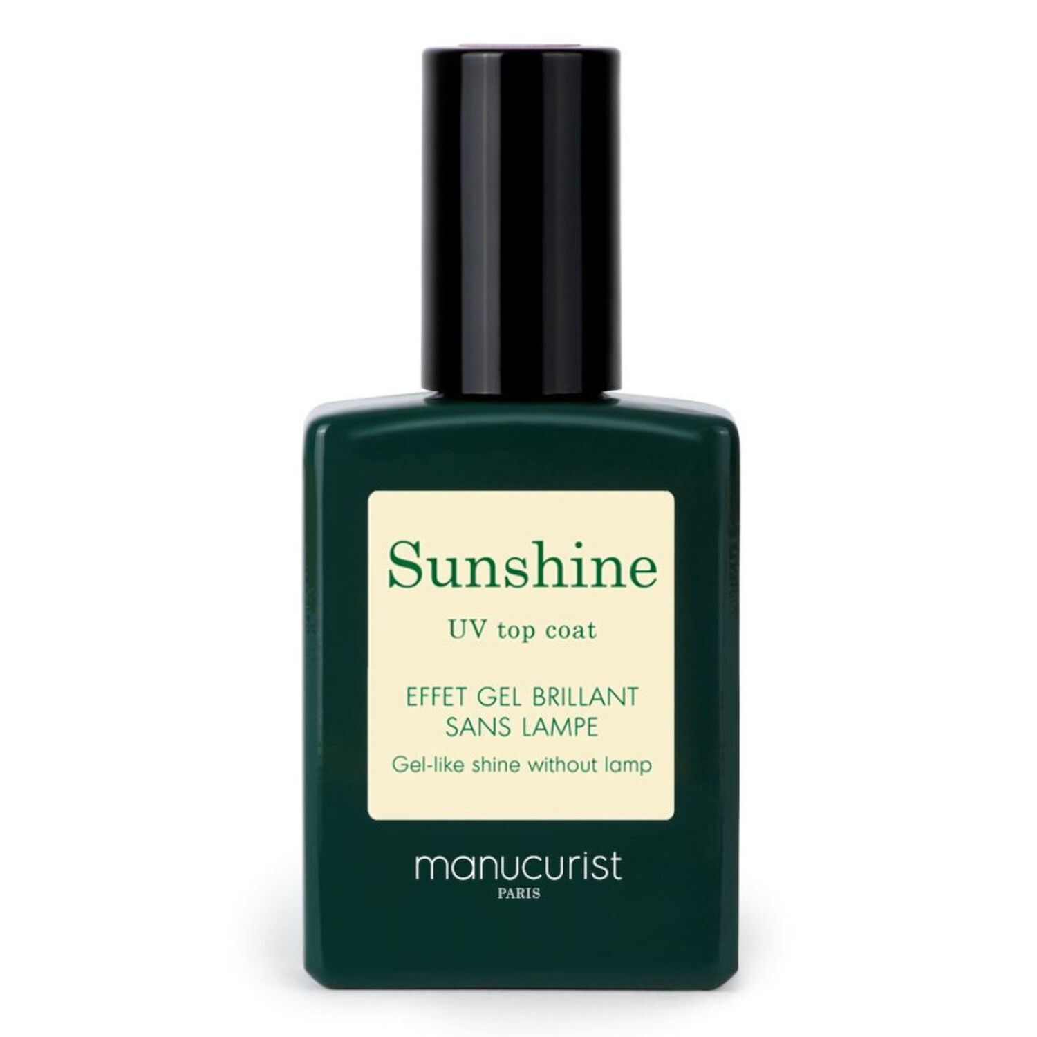 Manucurist Top Coat Sunshine Effet Gel Brillant 15 ml