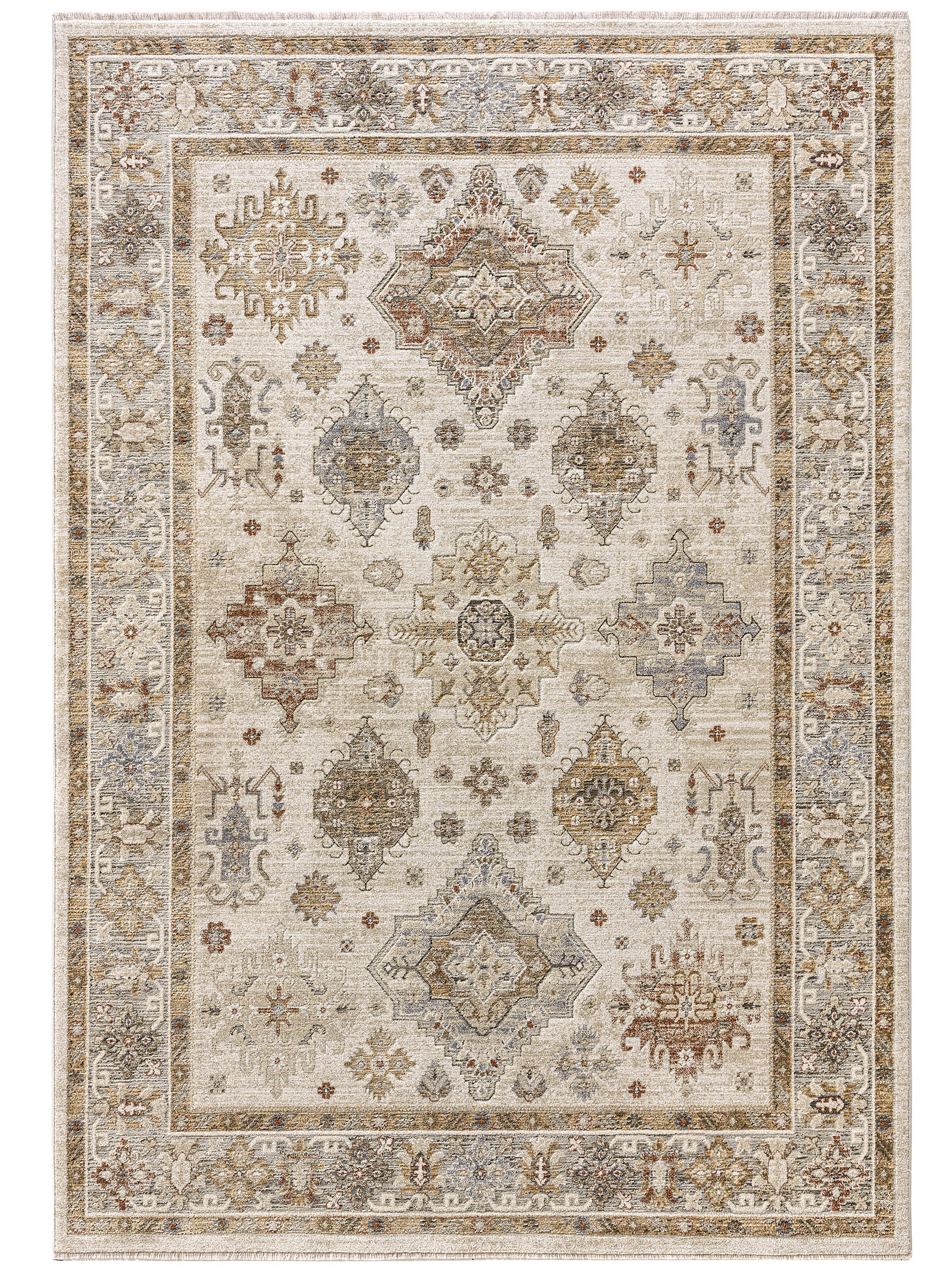 Amarat Vintage-Teppich, Creme
