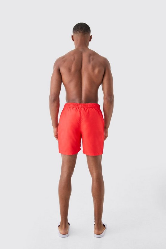 Mittellange Badehose