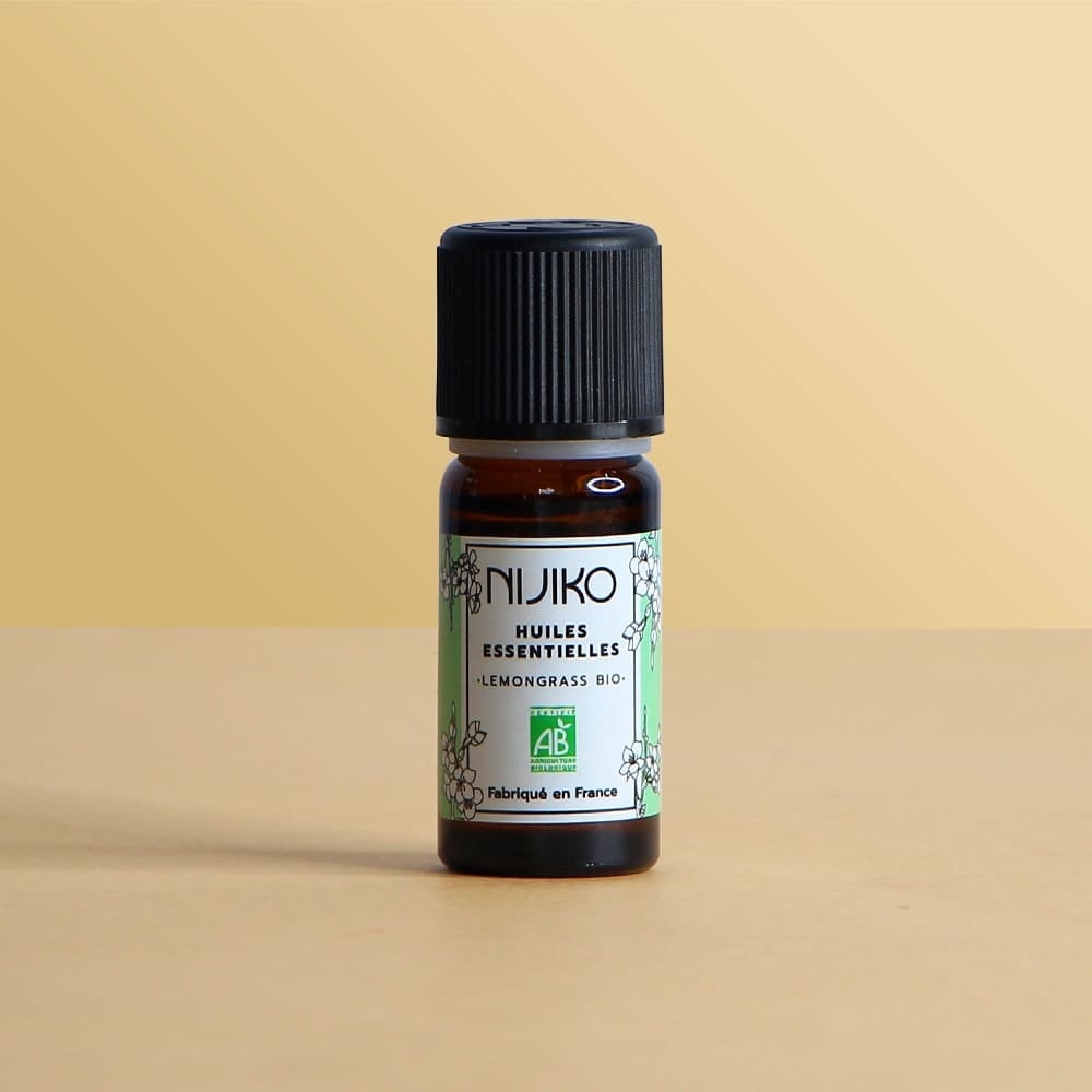 nijiko Huile Essentielle de Lemongrass Bio Huile essentielle