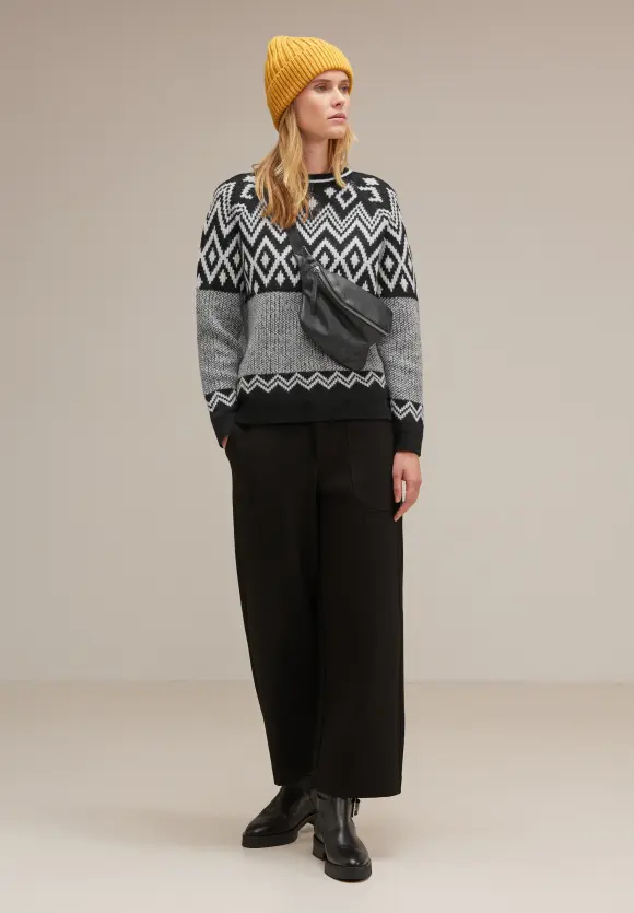 Street One Strickpullover mit Muster