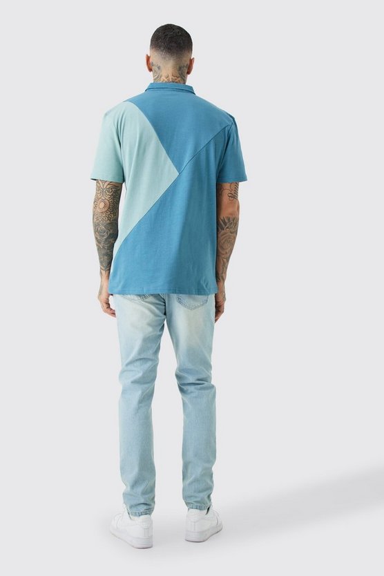 Tall Colorblock Poloshirt