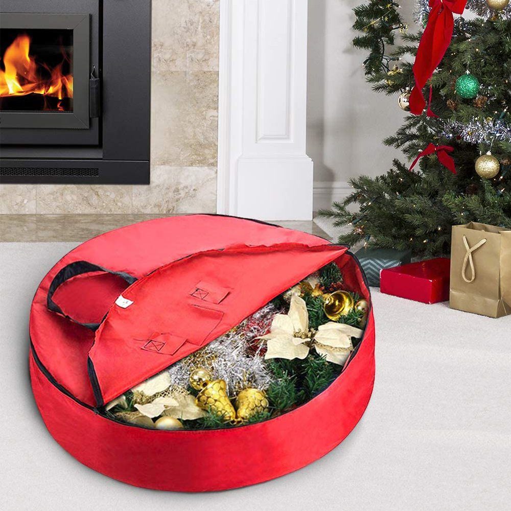 Lubgitsr Aufbewahrungstasche Aufbewahrungstasche für Kränze 60×18cm, für Weihnachtsdekoration (1-tlg)