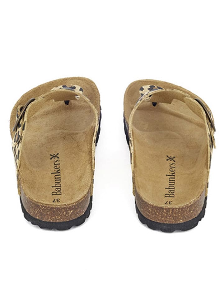 BABUNKERS Family Zehentrenner in Beige/ Braun günstig kaufen
