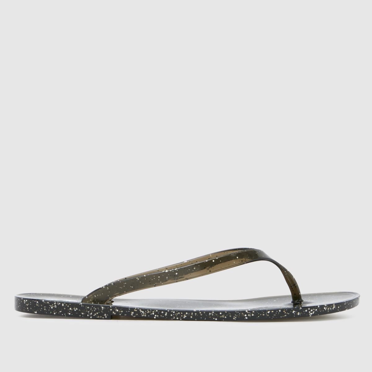 JUJU JELLIES – Svarta flip-flop-sandaler