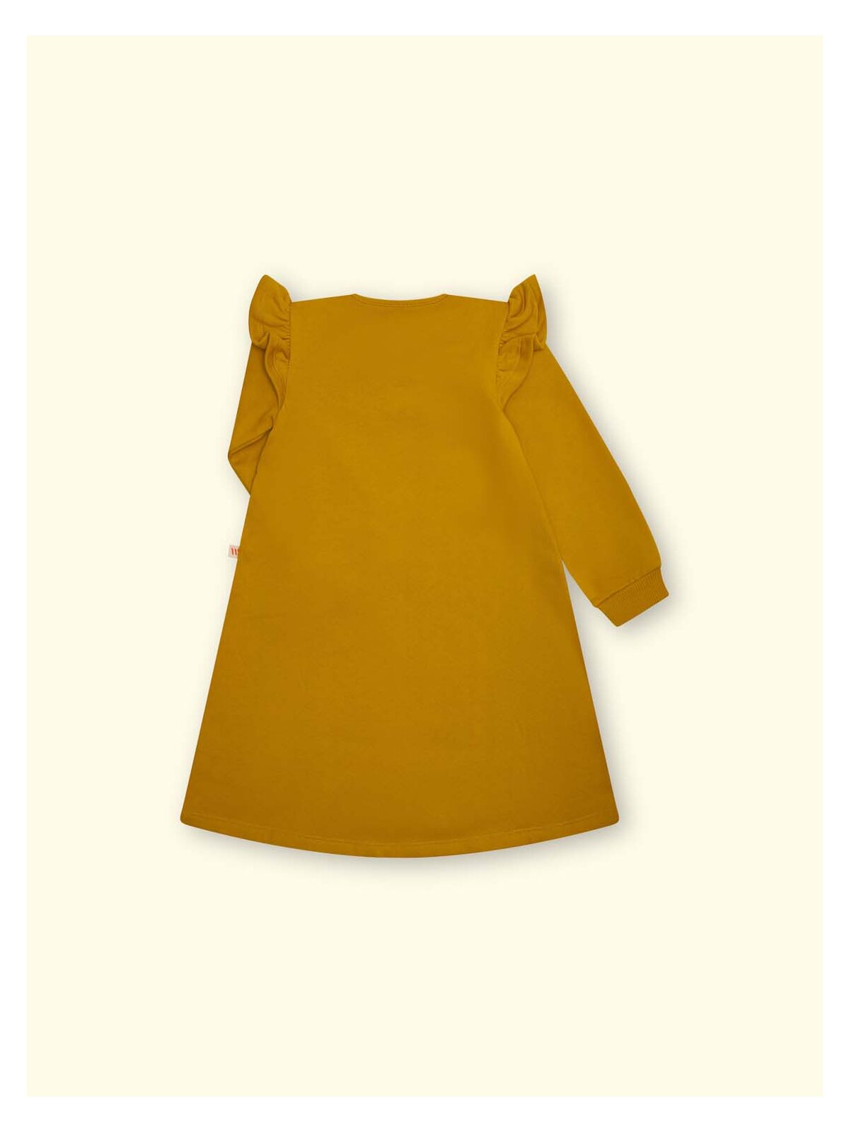 Wombly Erika Sweatkleid senfgelb