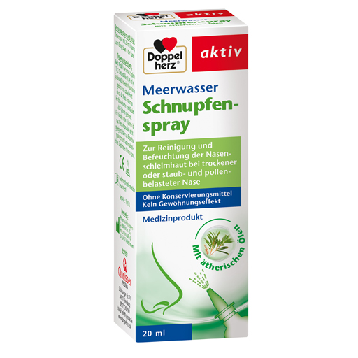 DOPPELHERZ Meerwasser Schnupfenspray  20 ml  Spray