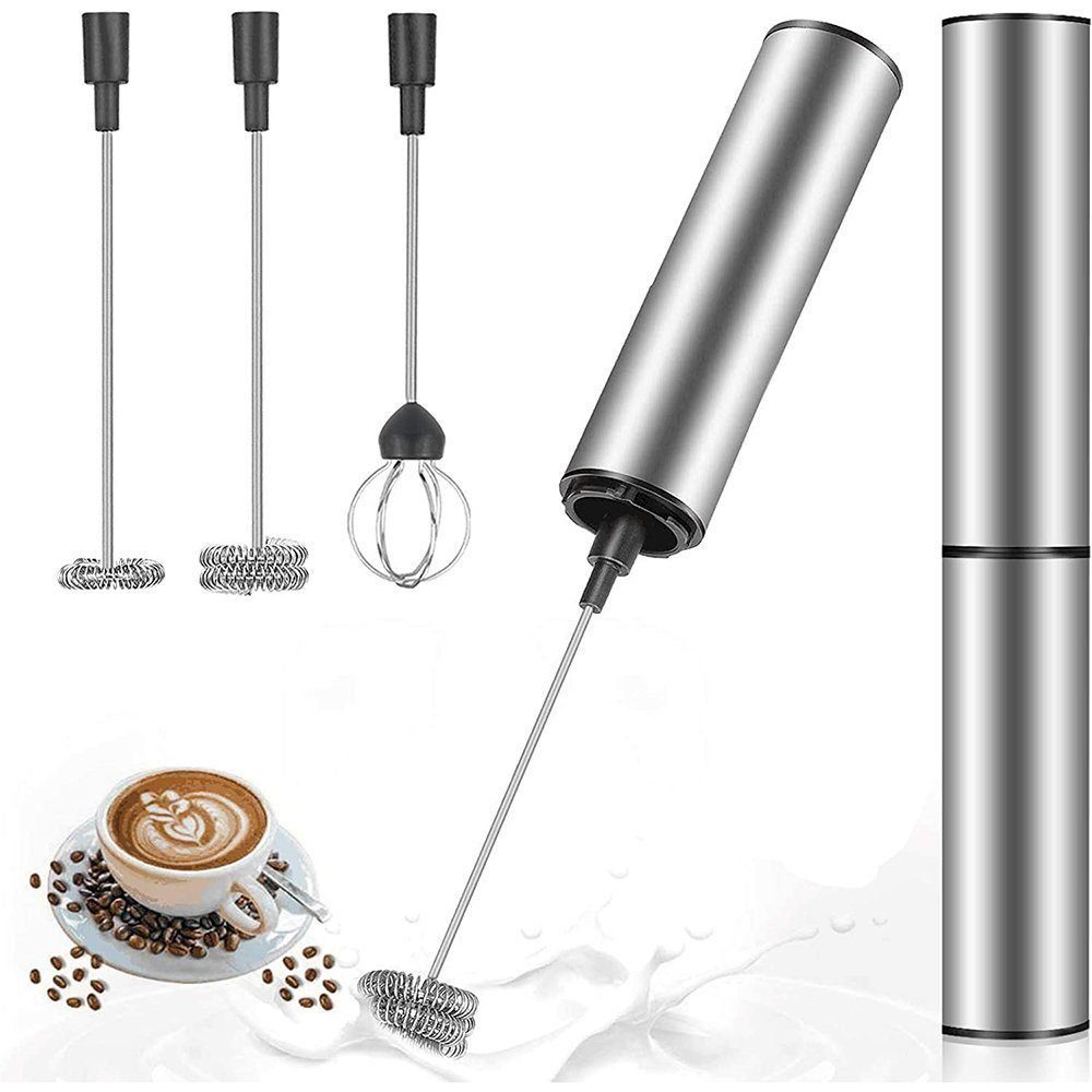 Gold Crest Milchaufschäumer Multifunktion Elektrischer Milchaufschäumer, Schneebesen Kaffeerührer