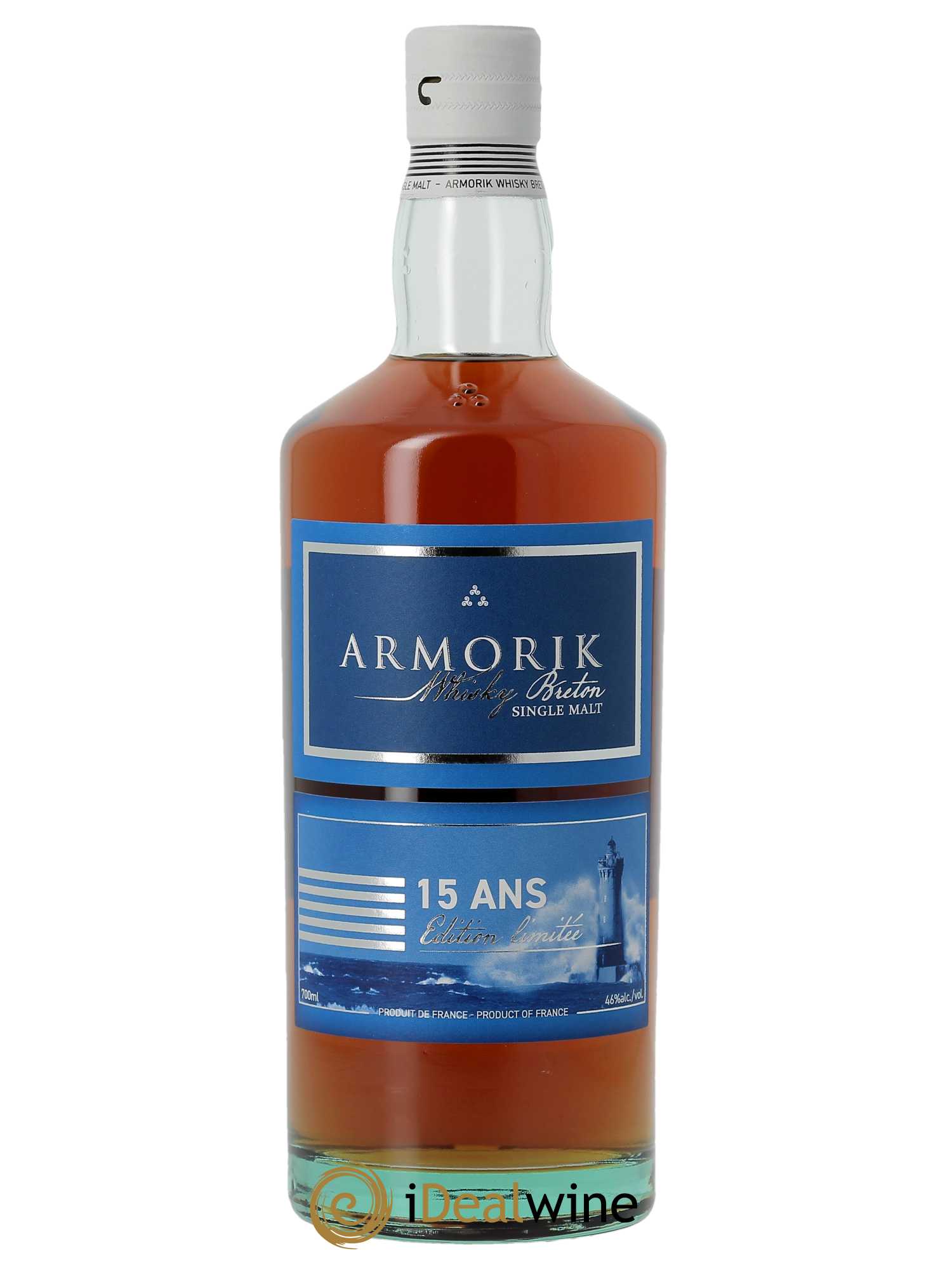 Whisky Armorik 15 ans Édition 2023 (70cl)  - Lot de 1 Bouteille