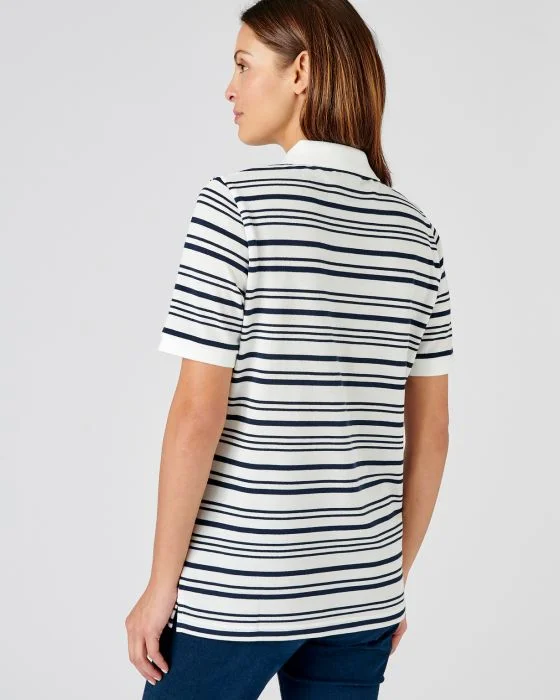 Polo maille piquée