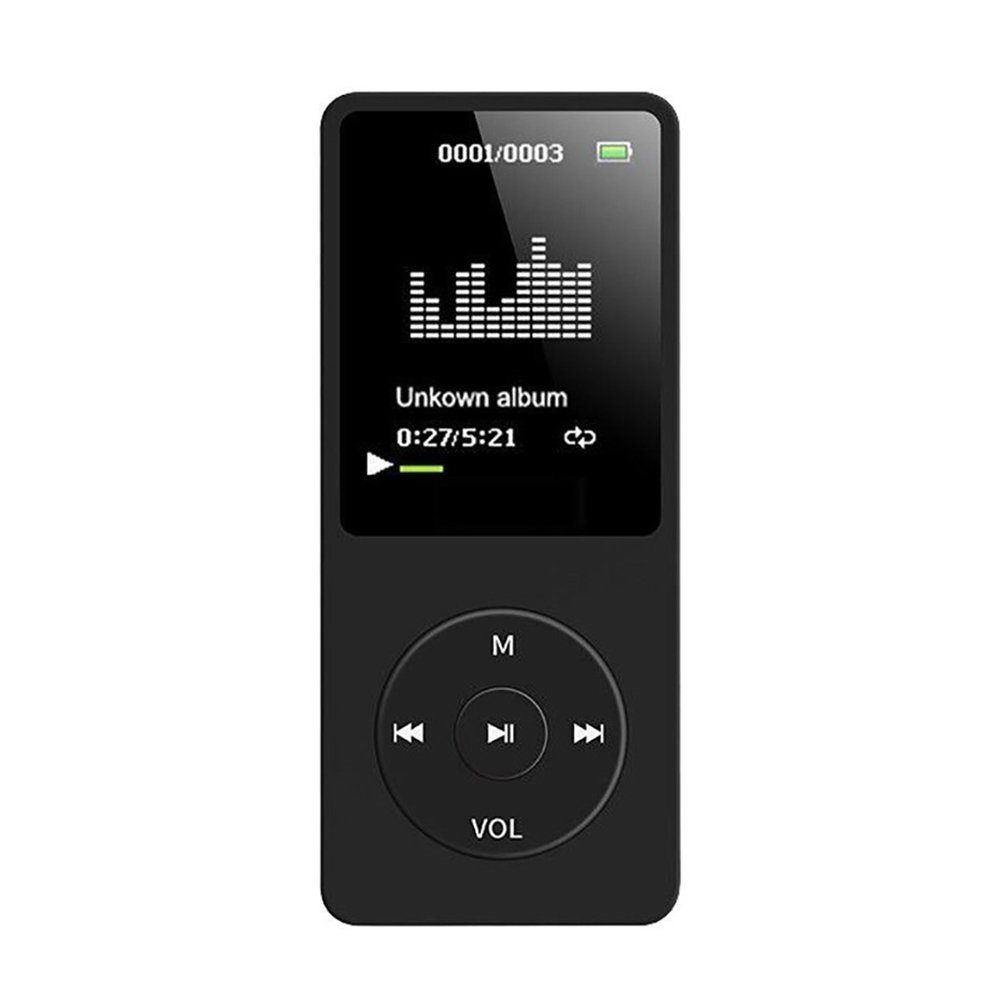 DOPWii MP4-Player 1,8 Zoll Bildschirm 32 GB-Musikplayer mit FM Radio MP3-Player