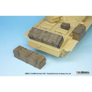 WWII German PZ.III / Stug.III - External Box Set 1/35