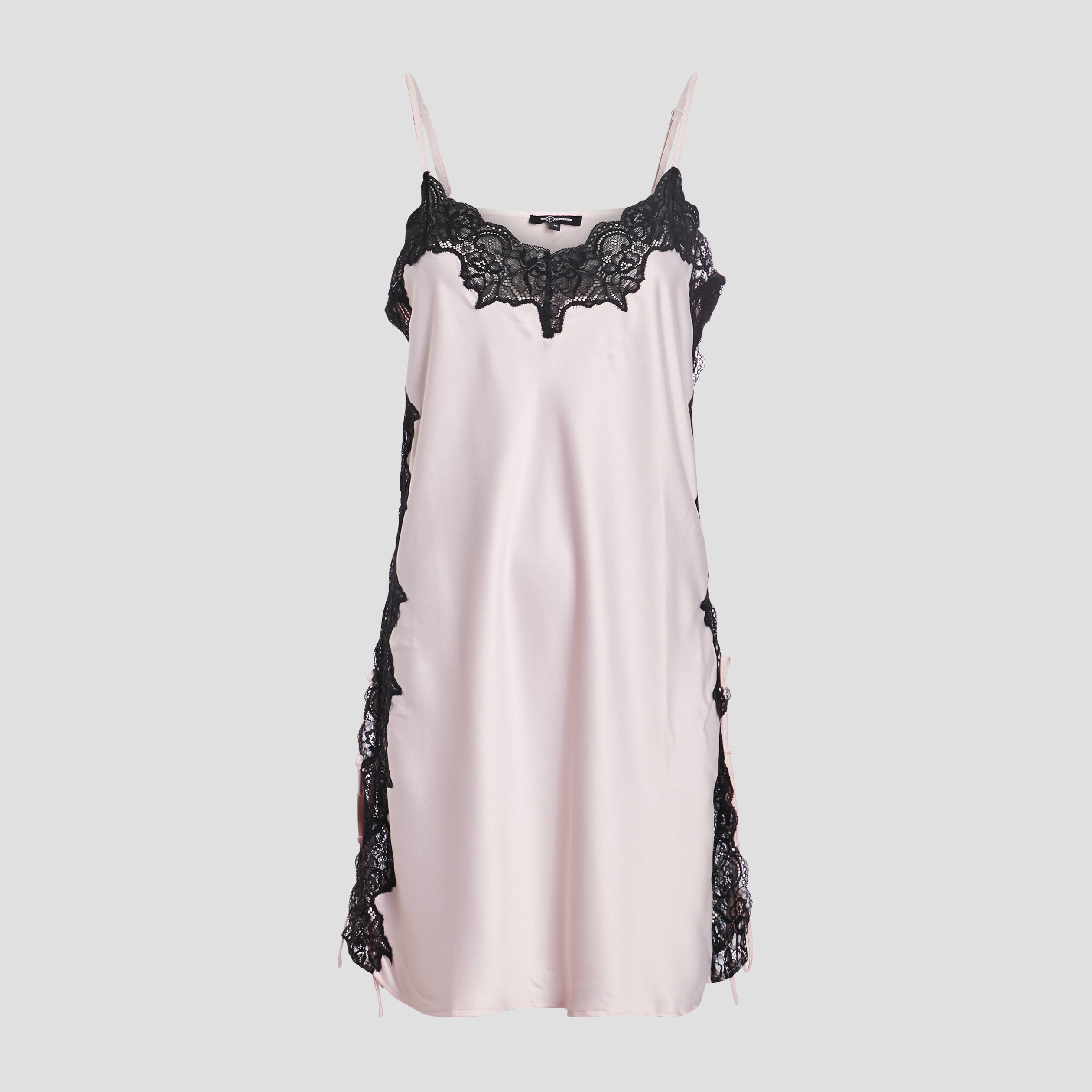 Nuisette satinée Mosquitos rose clair femme | La Halle