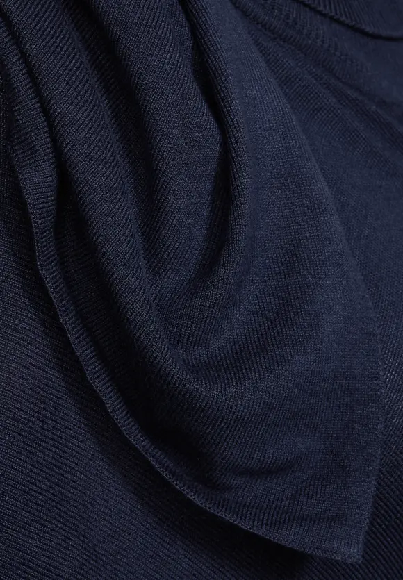 Street One Strickponcho mit Rollkragen