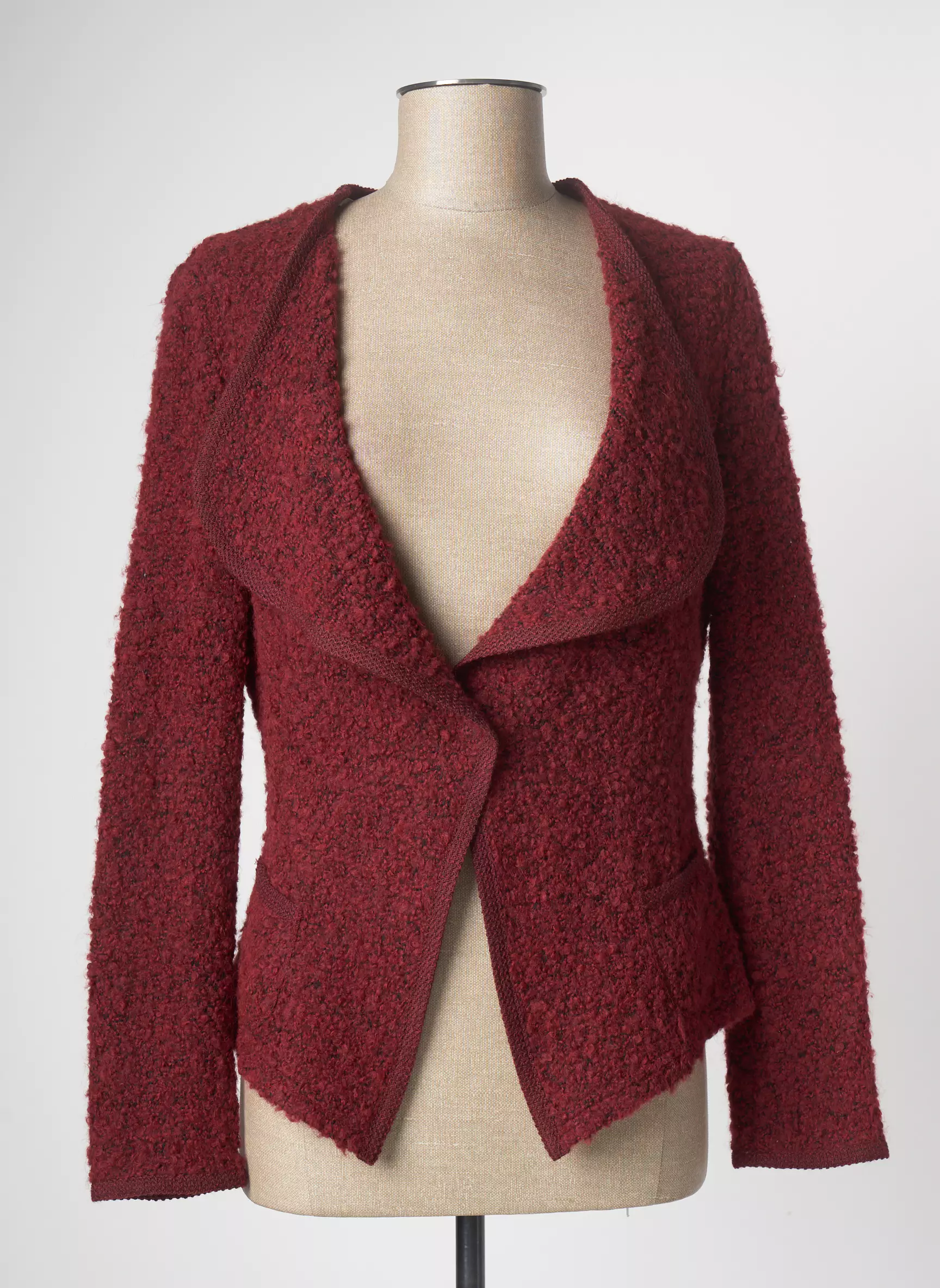 Barbara Lebek Cardigans Femme couleur rouge