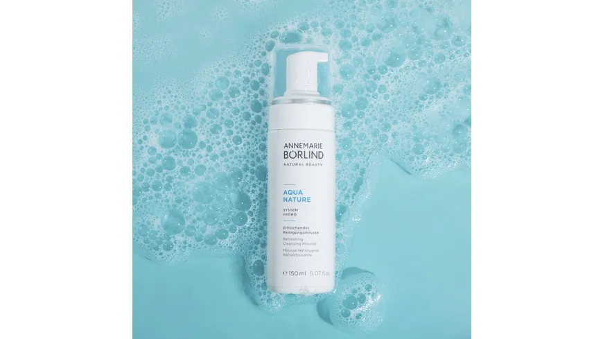ANNEMARIE BÖRLIND AQUANATURE Erfrischendes Reinigungsmousse 150 ml