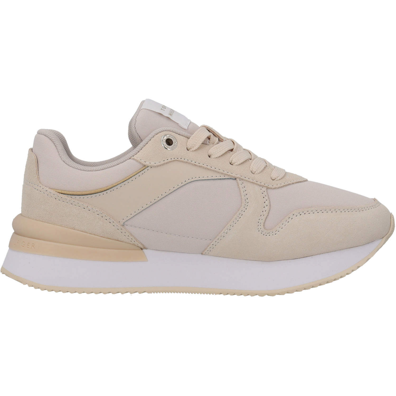Tommy Hilfiger FW0FW07383, Schnürschuhe, Damen, Beige