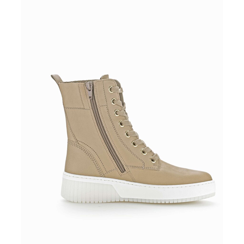 Gabor fashion Schnürstiefelette beige