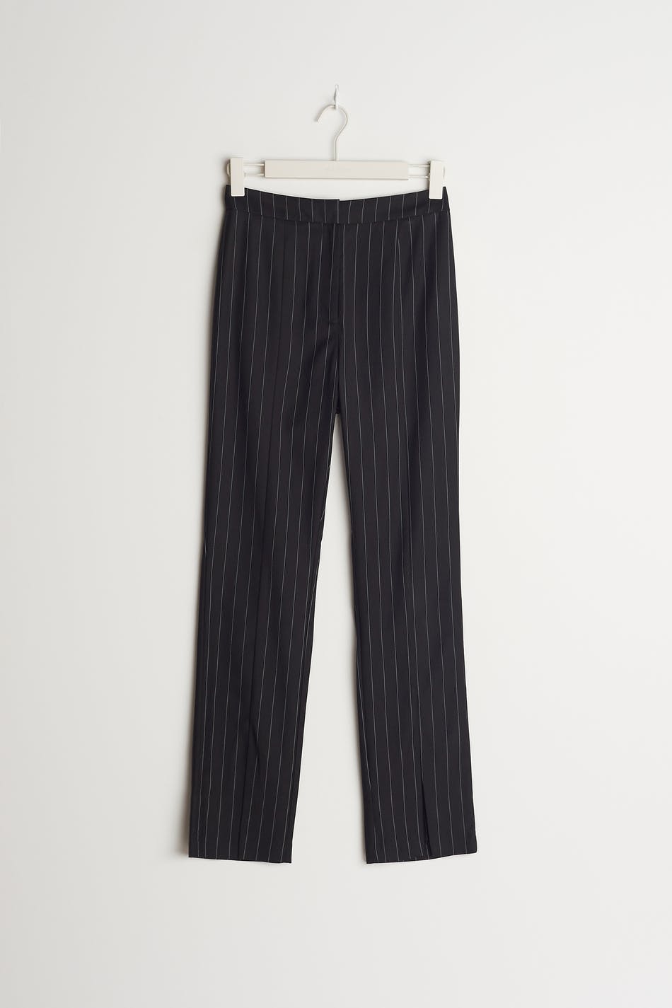 Kim front slit trousers