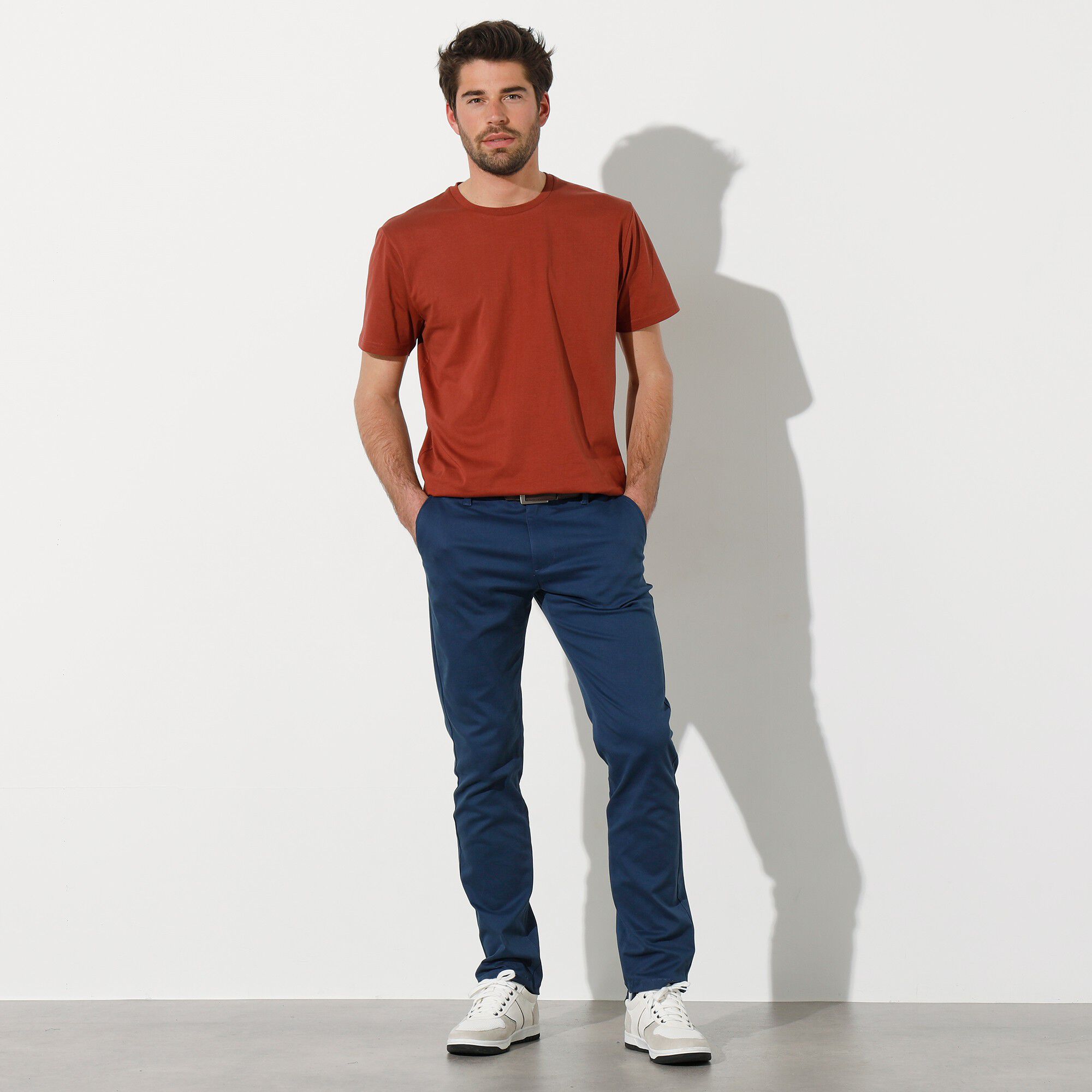 T-shirt col rond manches courtes