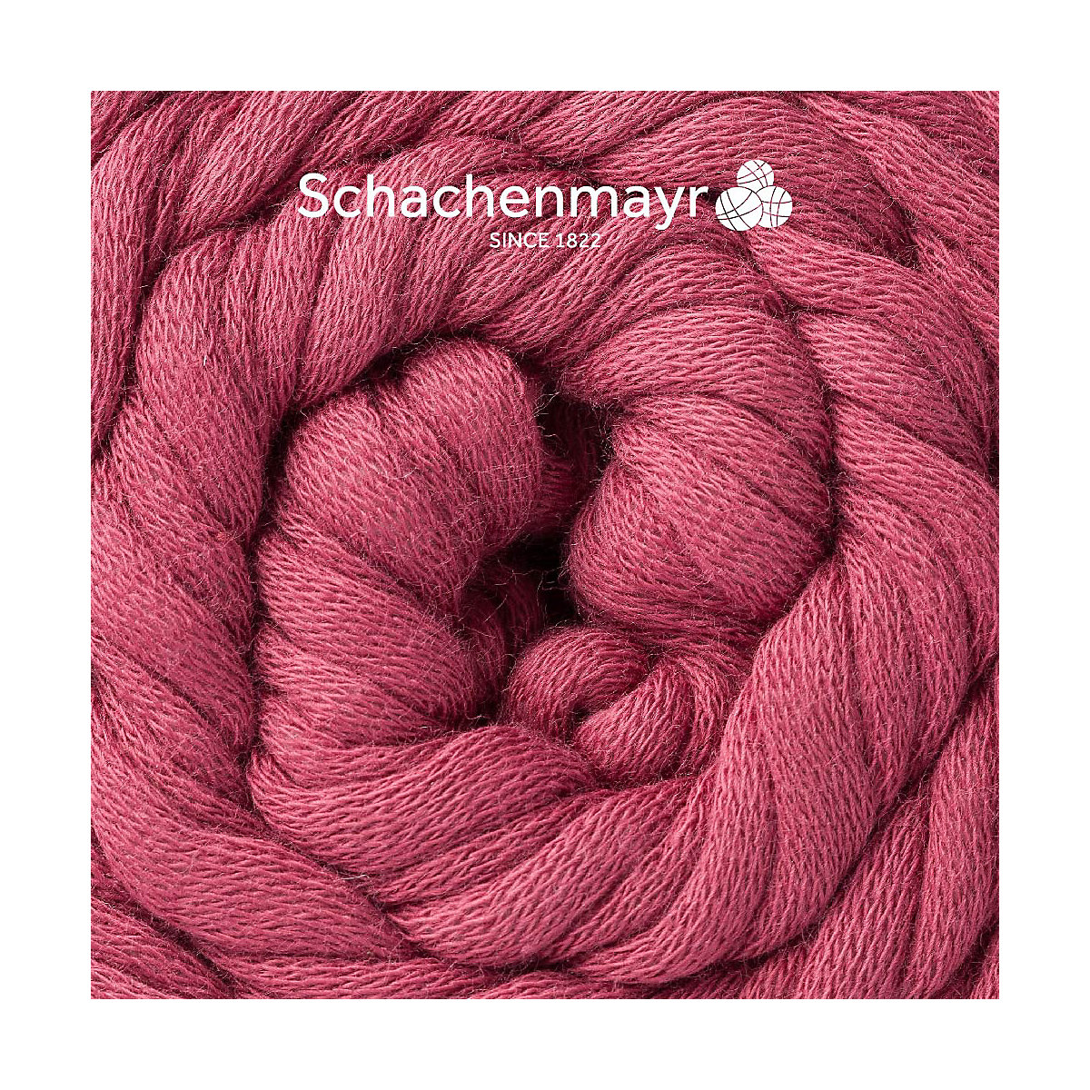 Handstrickgarne Cotton Jersey, 100g Weinrot