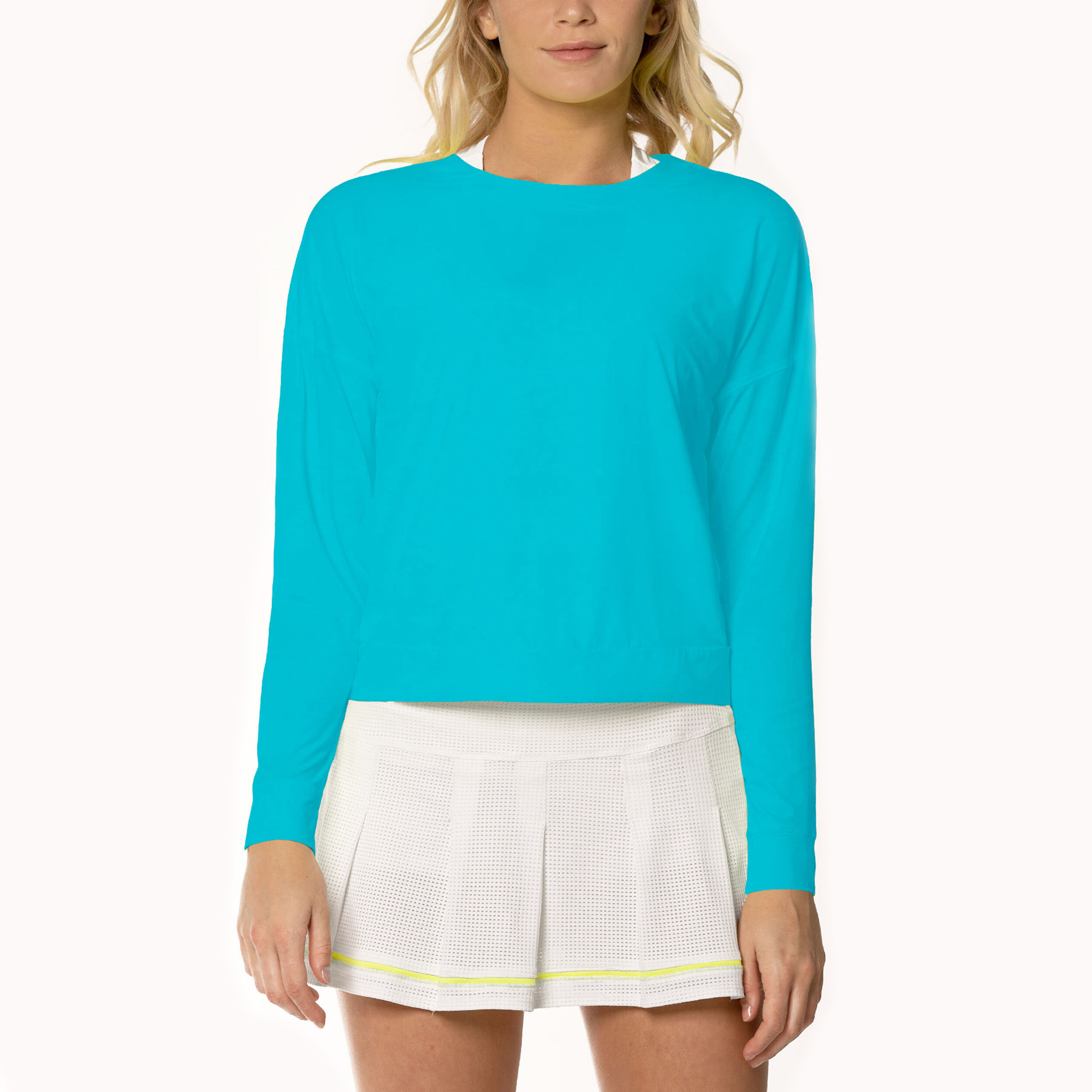 Hype Longsleeve Damen - Türkis