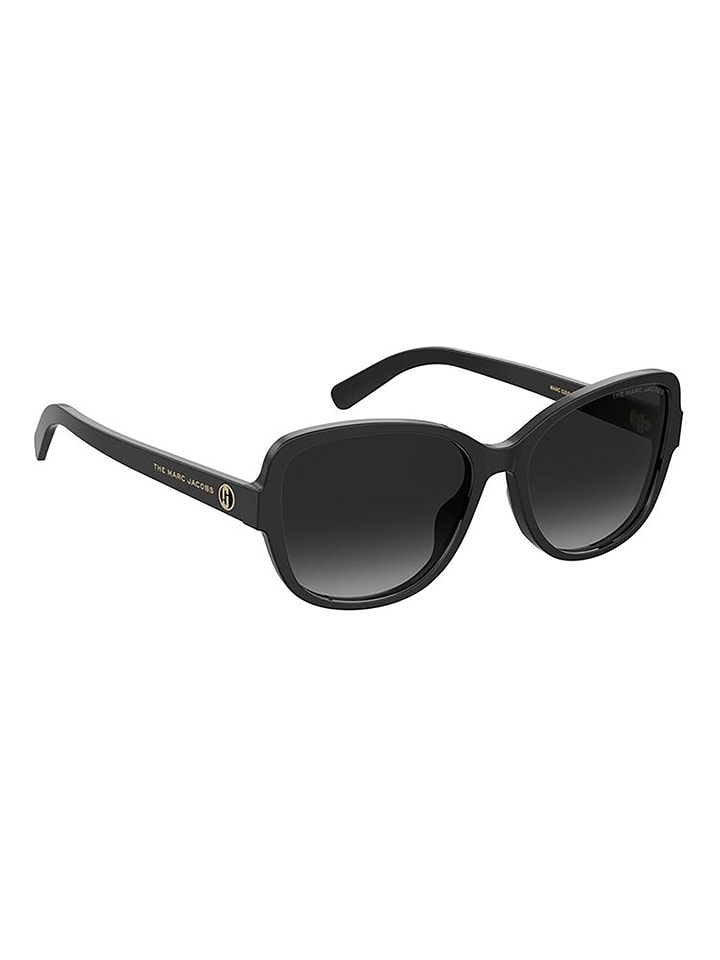 Marc Jacobs Damen-Sonnenbrille in Schwarz günstig kaufen 58