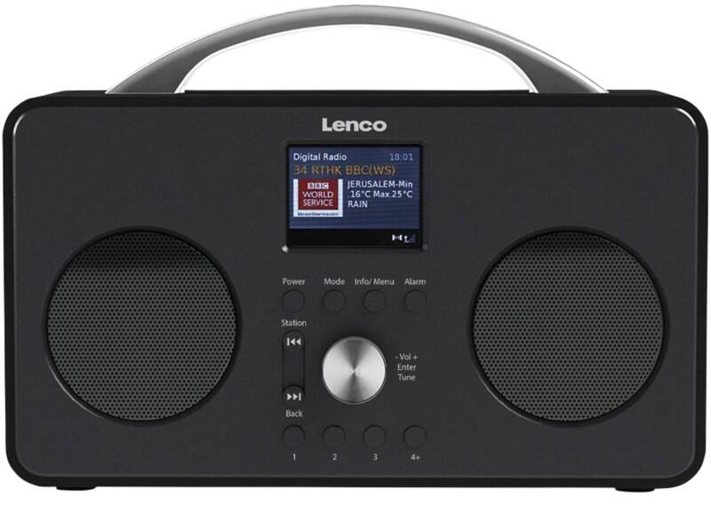 Lenco Bluetooth-Radio PIR-645 Schwarz