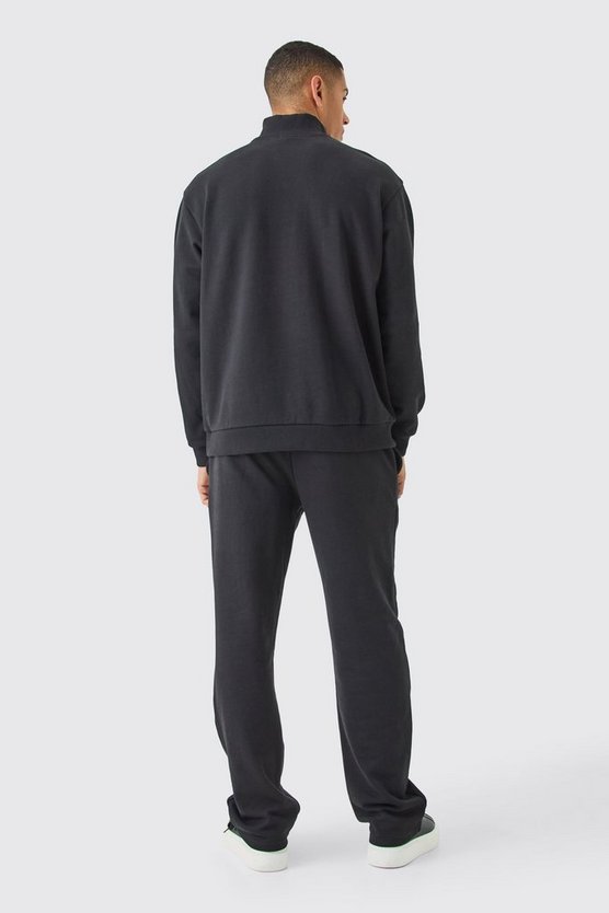 Oversize Sweatshirt mit 1/4 Reißverschluss