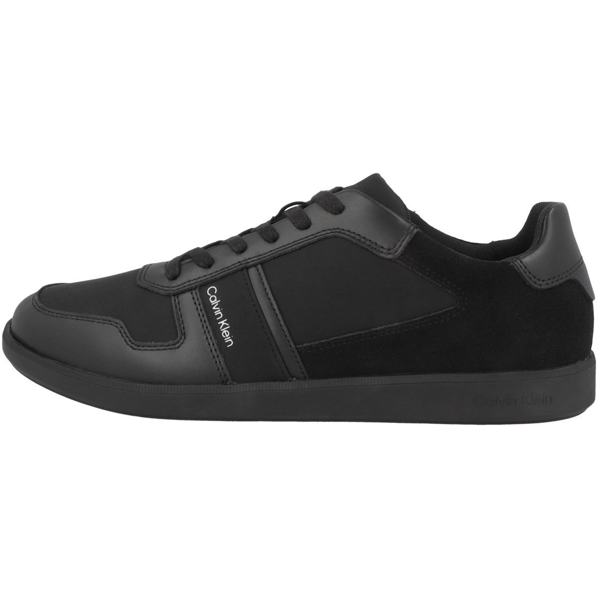 Calvin Klein Low Top Lace Up Mix Sneaker Low schwarz