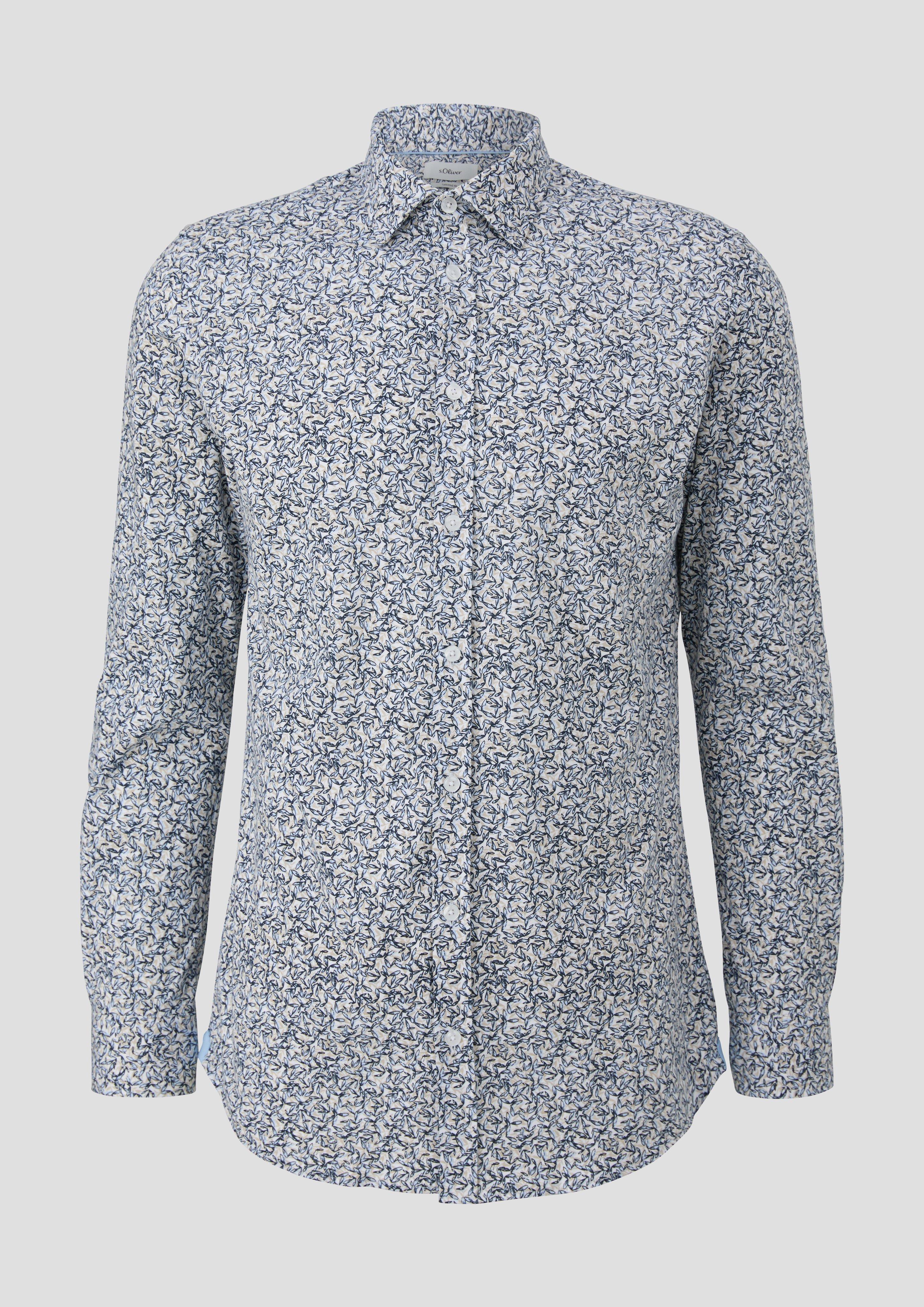 Hemd mit All-over-Print  2142876-53A5