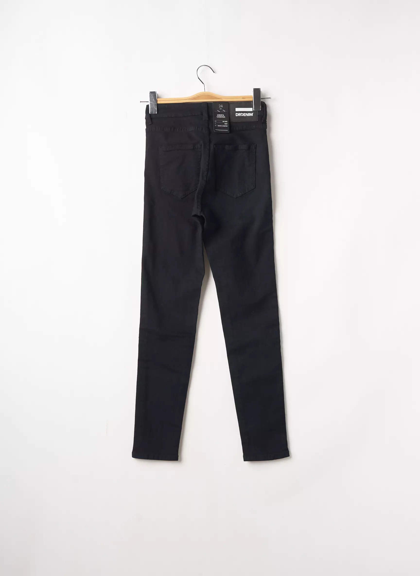 Dr Denim Jeans Coupe Slim Femme couleur noir
