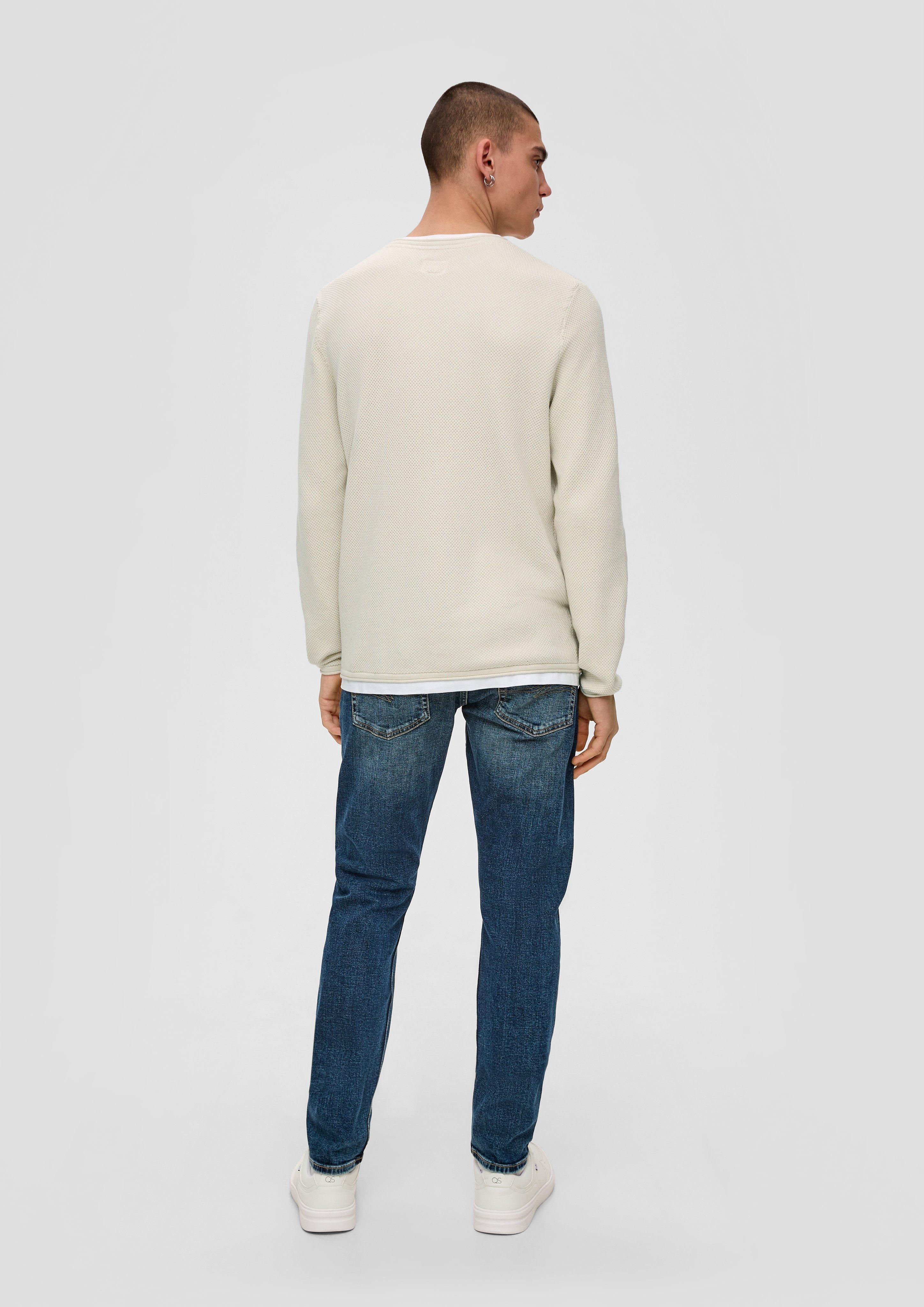 Strickpullover aus reiner Baumwolle  2151768-0330