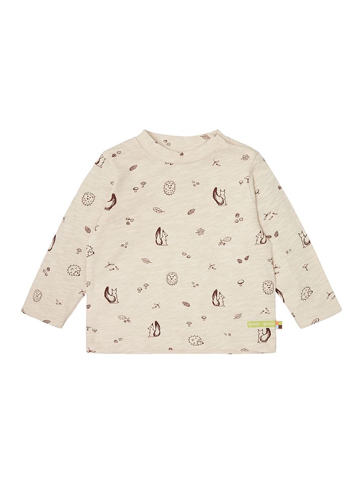 loud   proud Longsleeve in Beige günstig kaufen