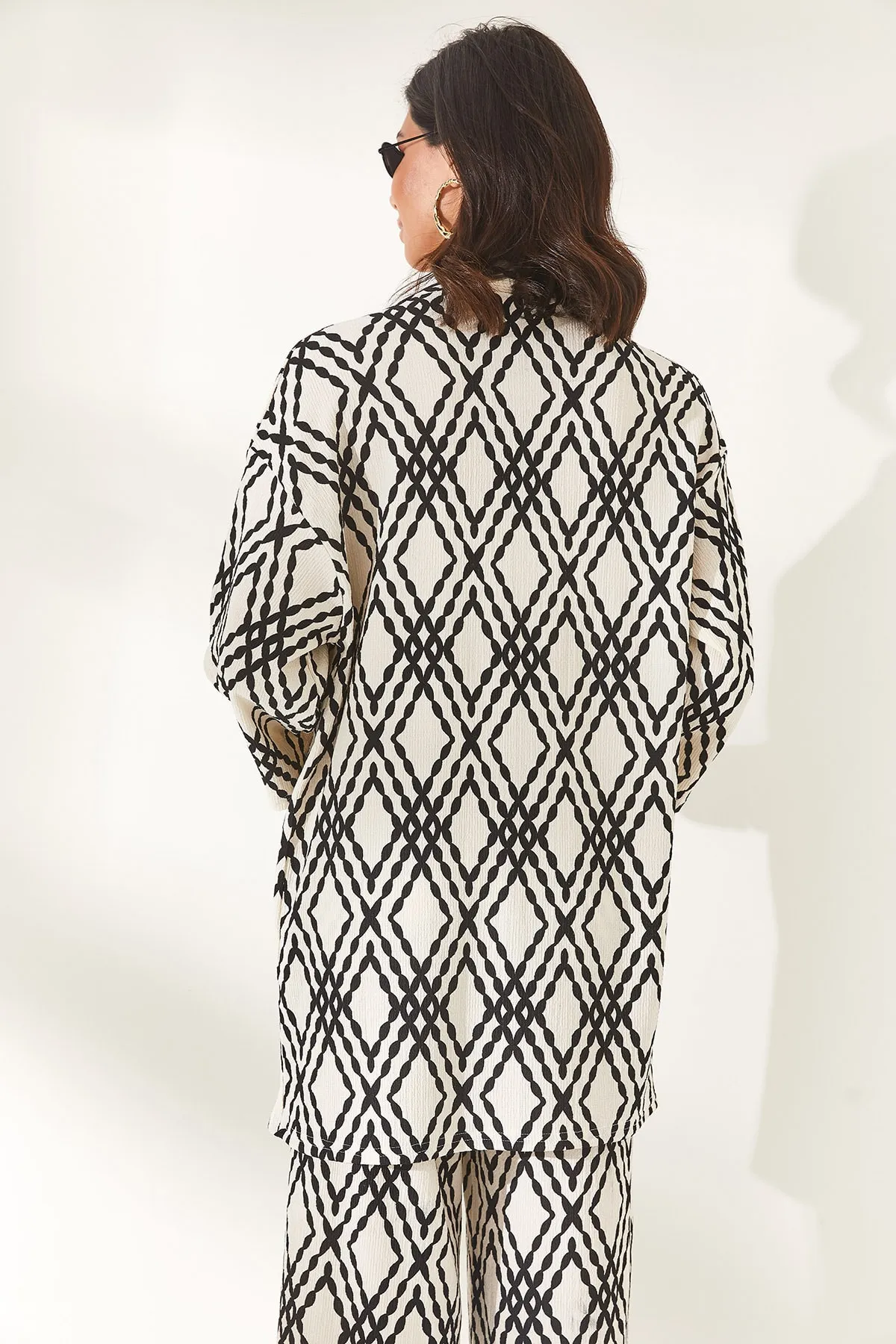 Olalook  Kimono & Kaftan - Schwarz - Regular Fit