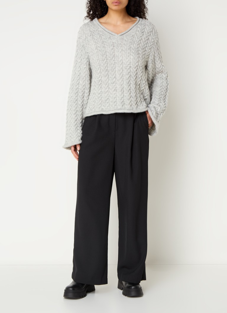 Maglione a maglia grossa Modström Kurtis in misto lana d'alpaca