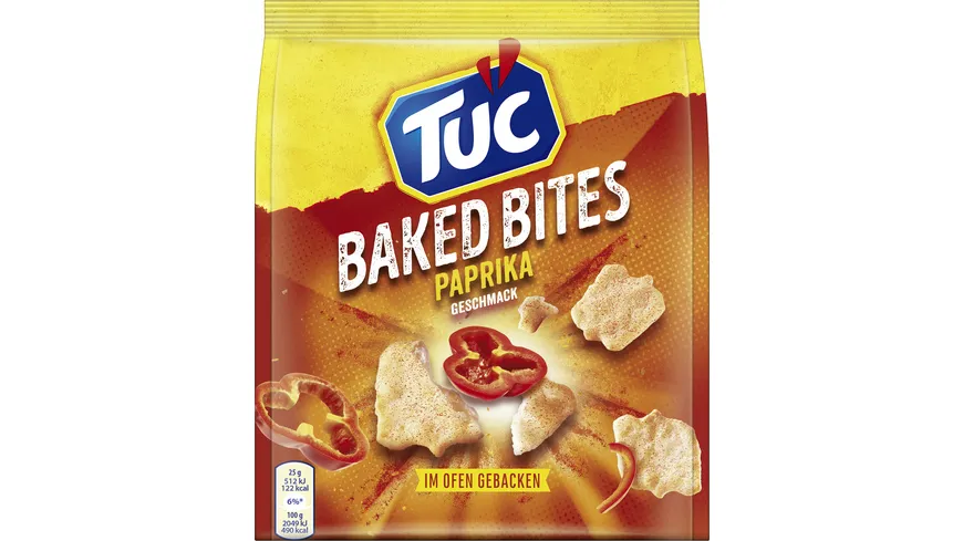 TUC Baked Bites Paprika 110 g