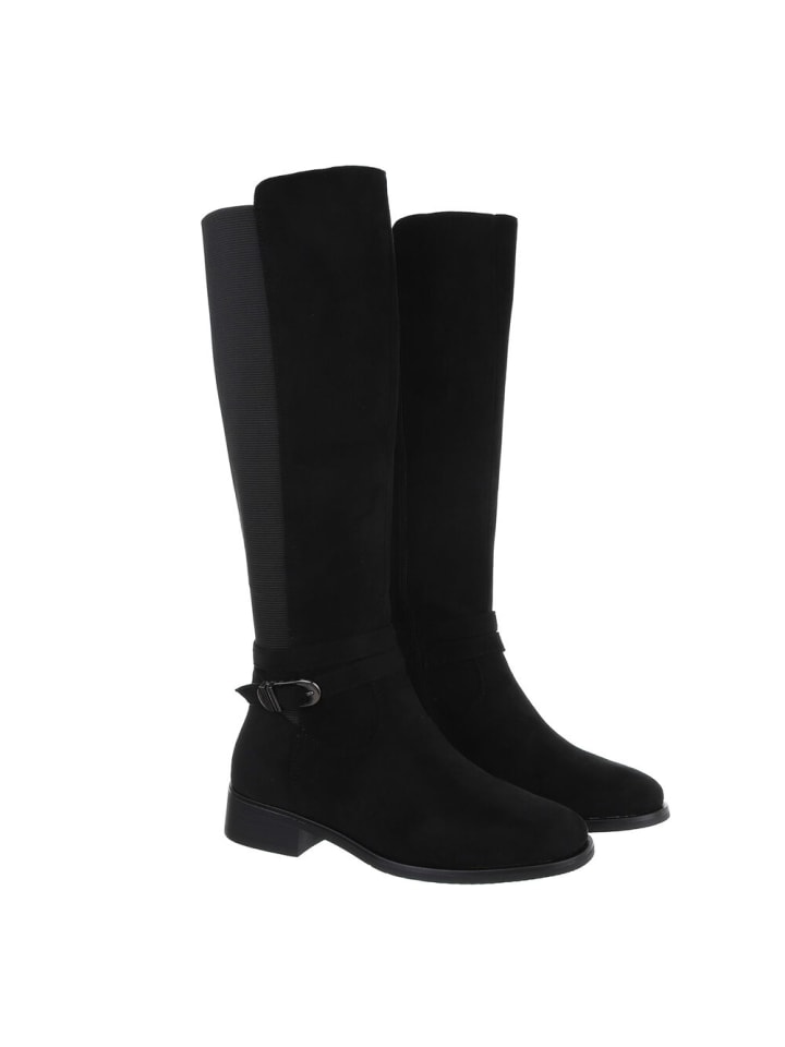 Ital-Design Stiefel in Schwarz günstig kaufen
