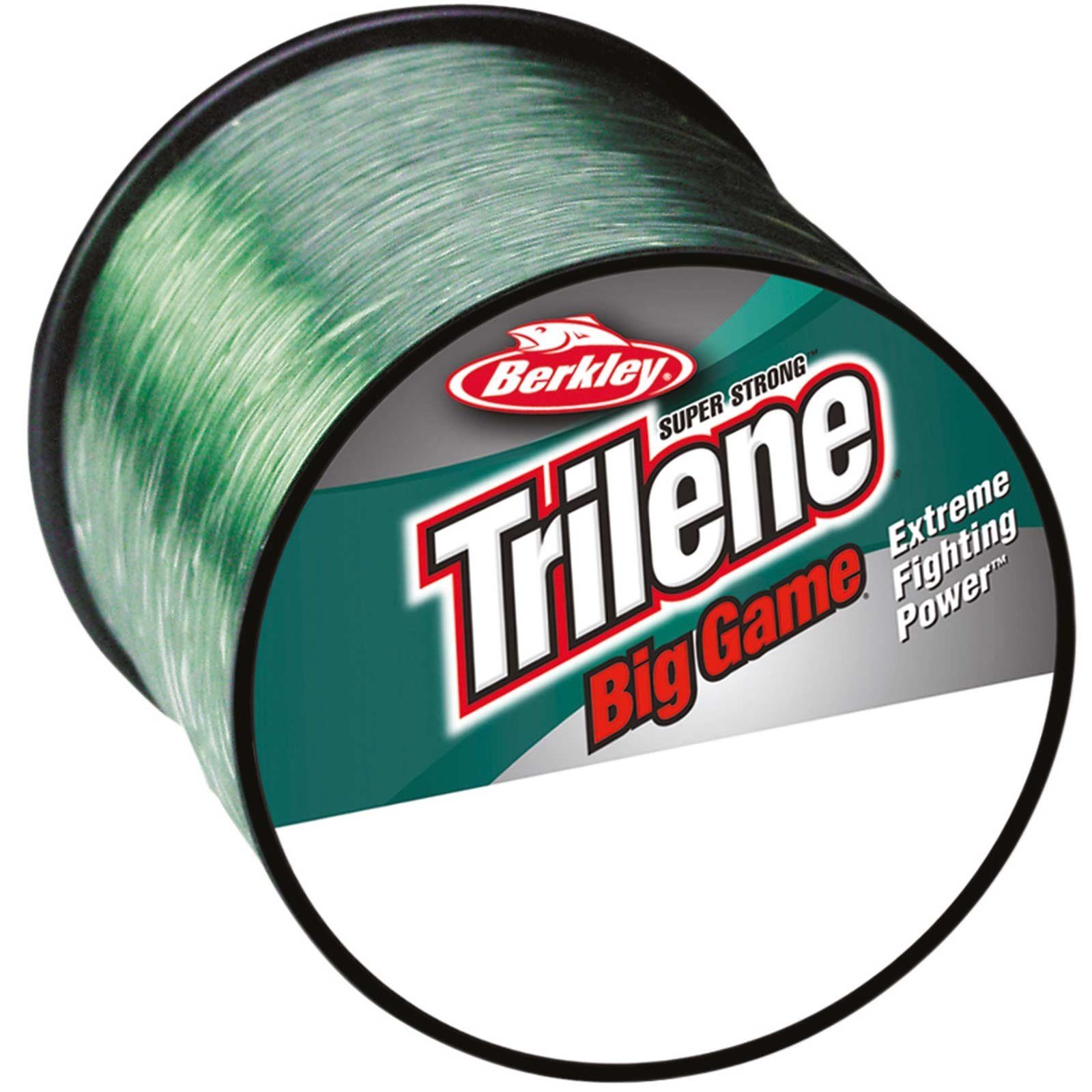 Berkley Angelschnur, 600 m Länge, Berkley Trilene Big Game Green 0,45mm 12,5kg 600m Monofile Angelschnur