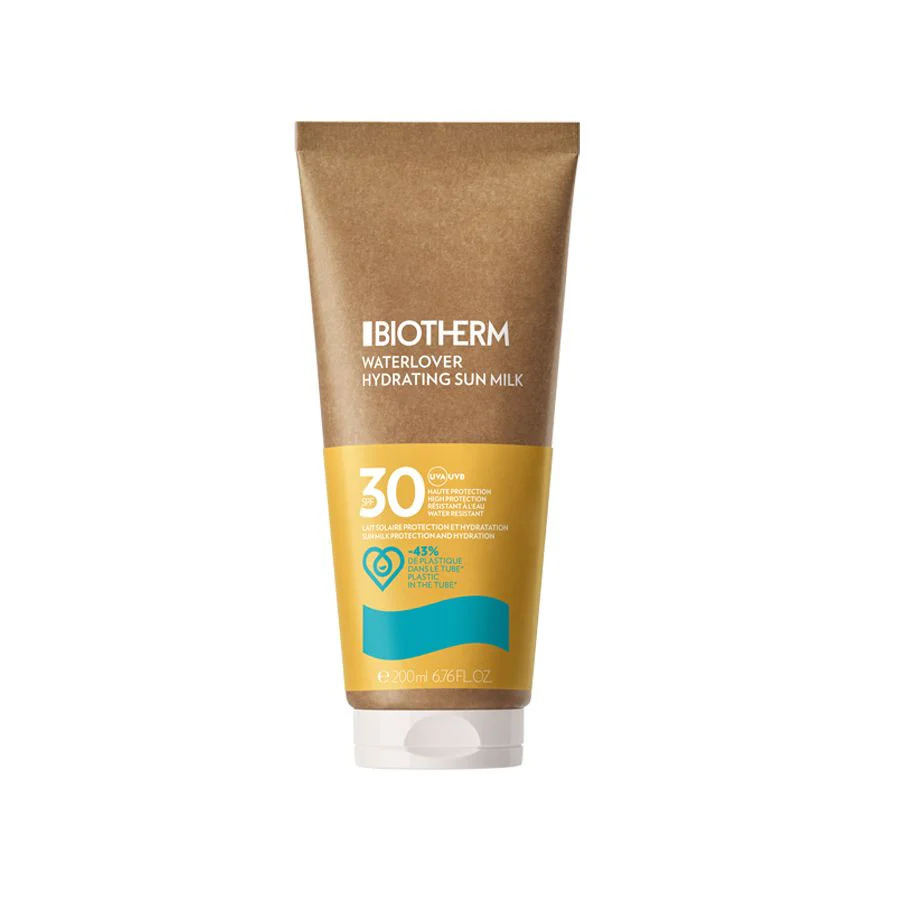 Waterlover Leche Solar Hidratante SPF30 - Leche solar corporal de alta protección.