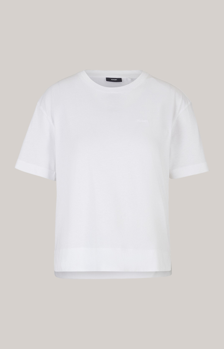 Baumwoll-T-Shirt in Weiß