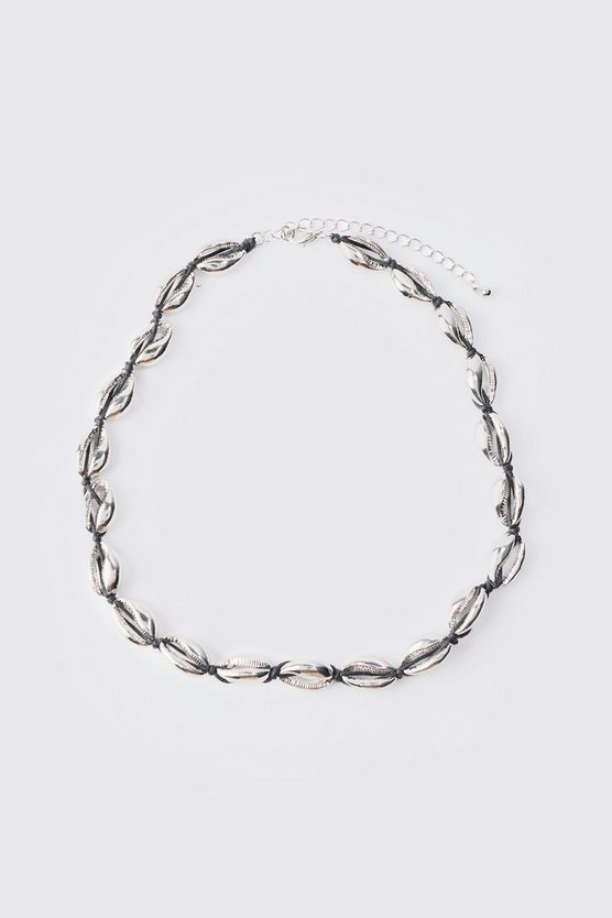 Shell Charm Rope Necklace