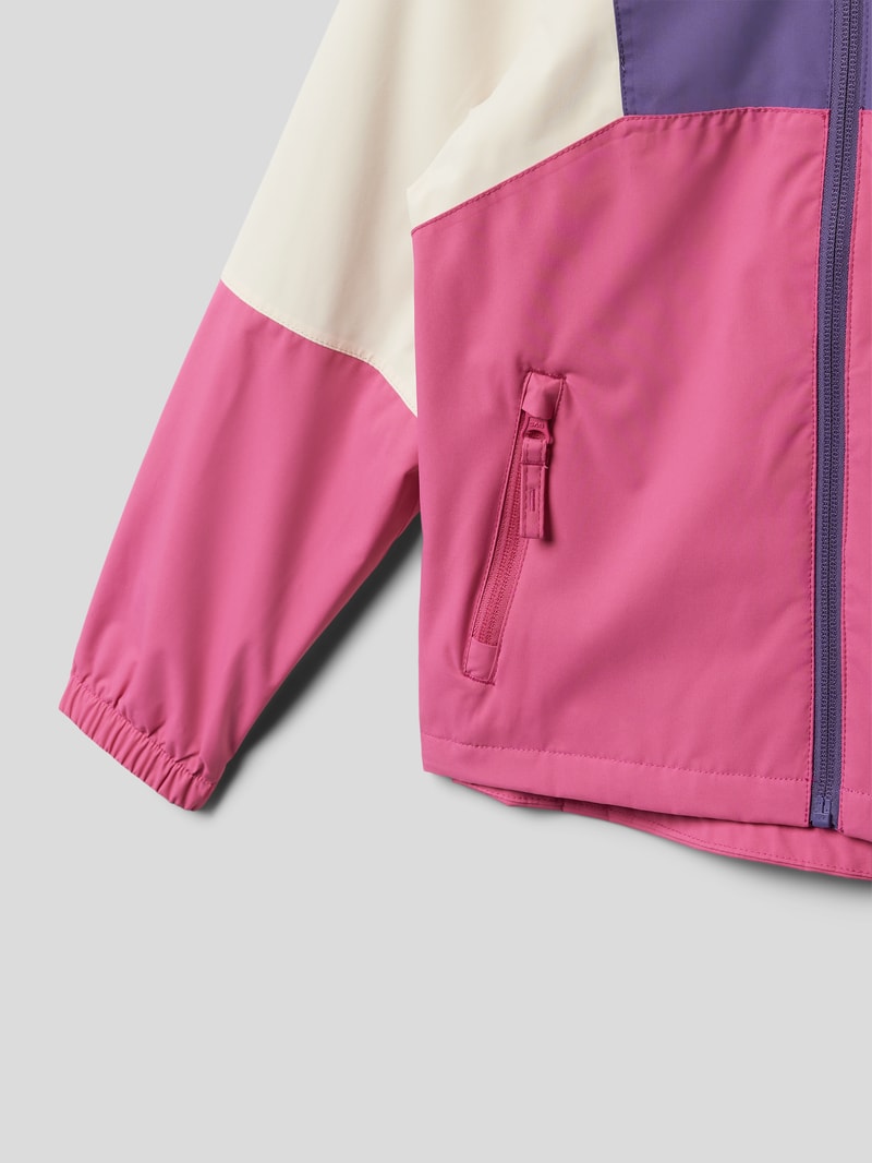 Jacke im Colour-Blocking-Design Modell 'JOCHY' in purple